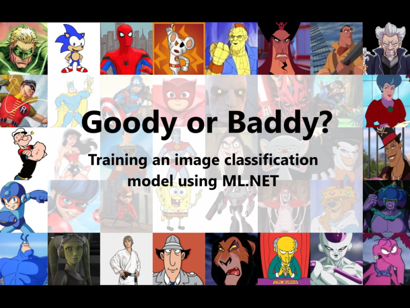 Training an image classification model using ML Dot NET